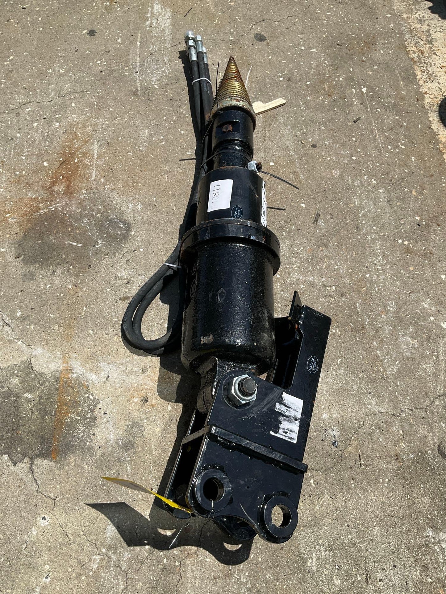 UNUSED 2024 VICSEC HYDRAULIC WOOD DRILL, FITS 1-3TON EXCAVATOR, 20967