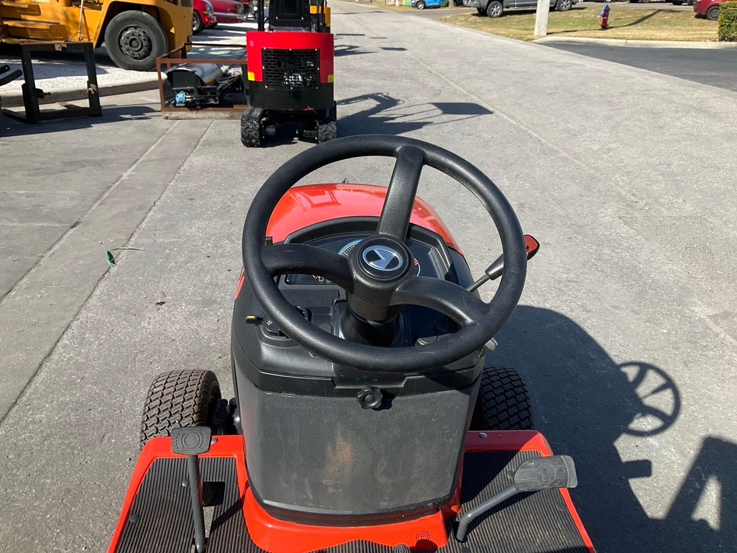 KUBOTA TRACTOR MODEL BX1880 WITH LAND PRIDE RCR1248 ROTARY CUTTER, DIESEL, DEMO 7.4 HRS SHOWING, RUN 22688