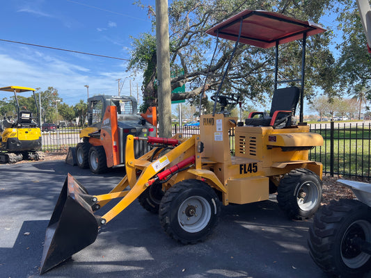 2024 FLAND FL45 WHEEL LOADER, GAS POWERED, BUCKET APPROX 40in W, 13HP, RUNS & OPERATES , 20651