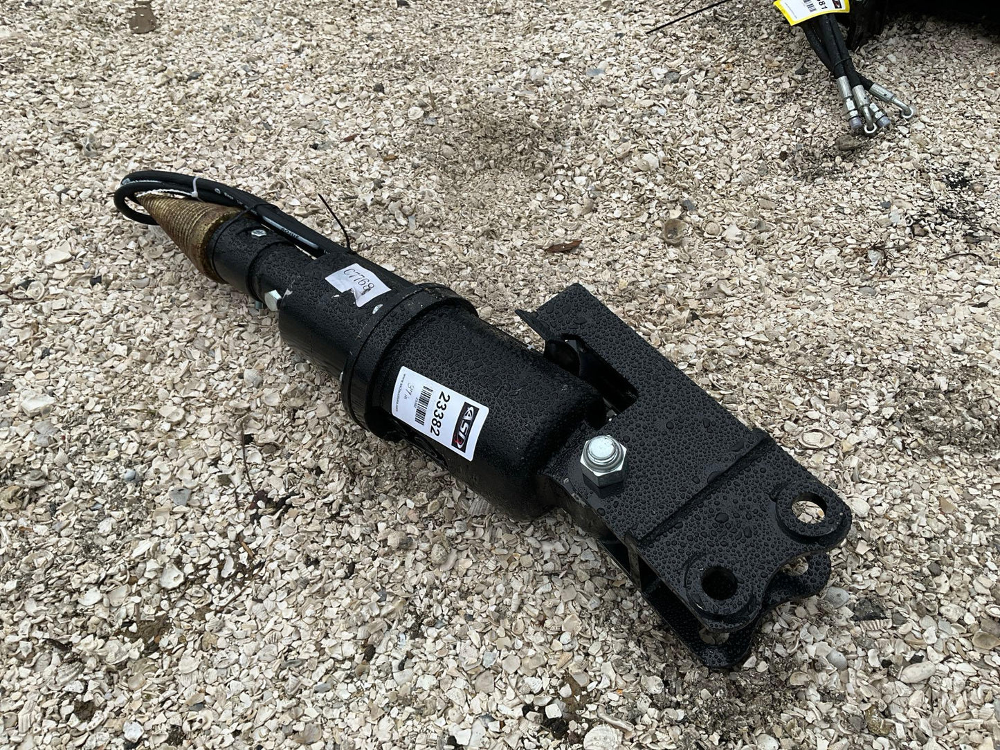 UNUSED 2024 VICSEC HYDRAULIC WOOD DRILL, FITS 1-3TON EXCAVATOR 23382